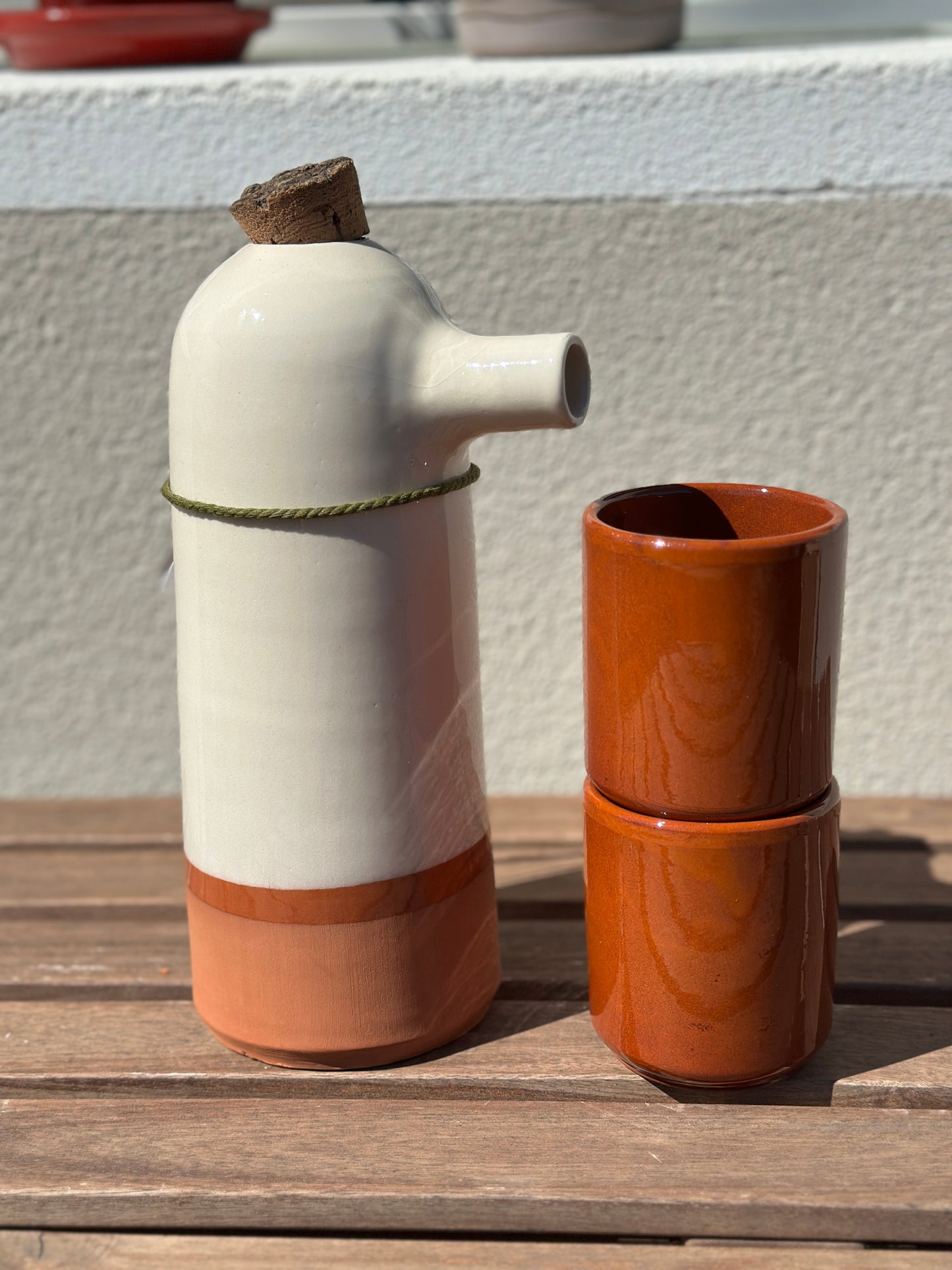 Water Pitcher & Cups Set