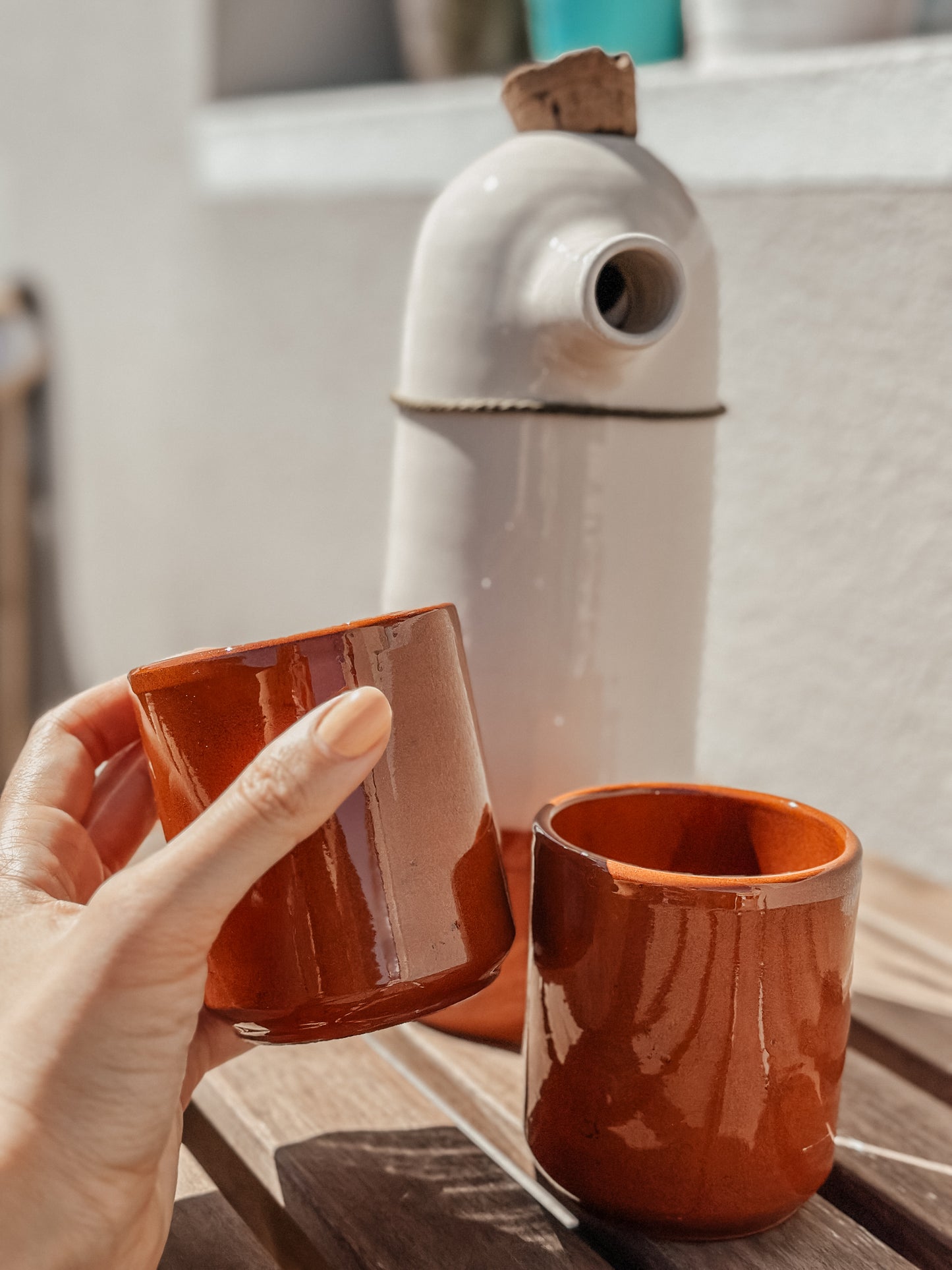 Water Pitcher & Cups Set